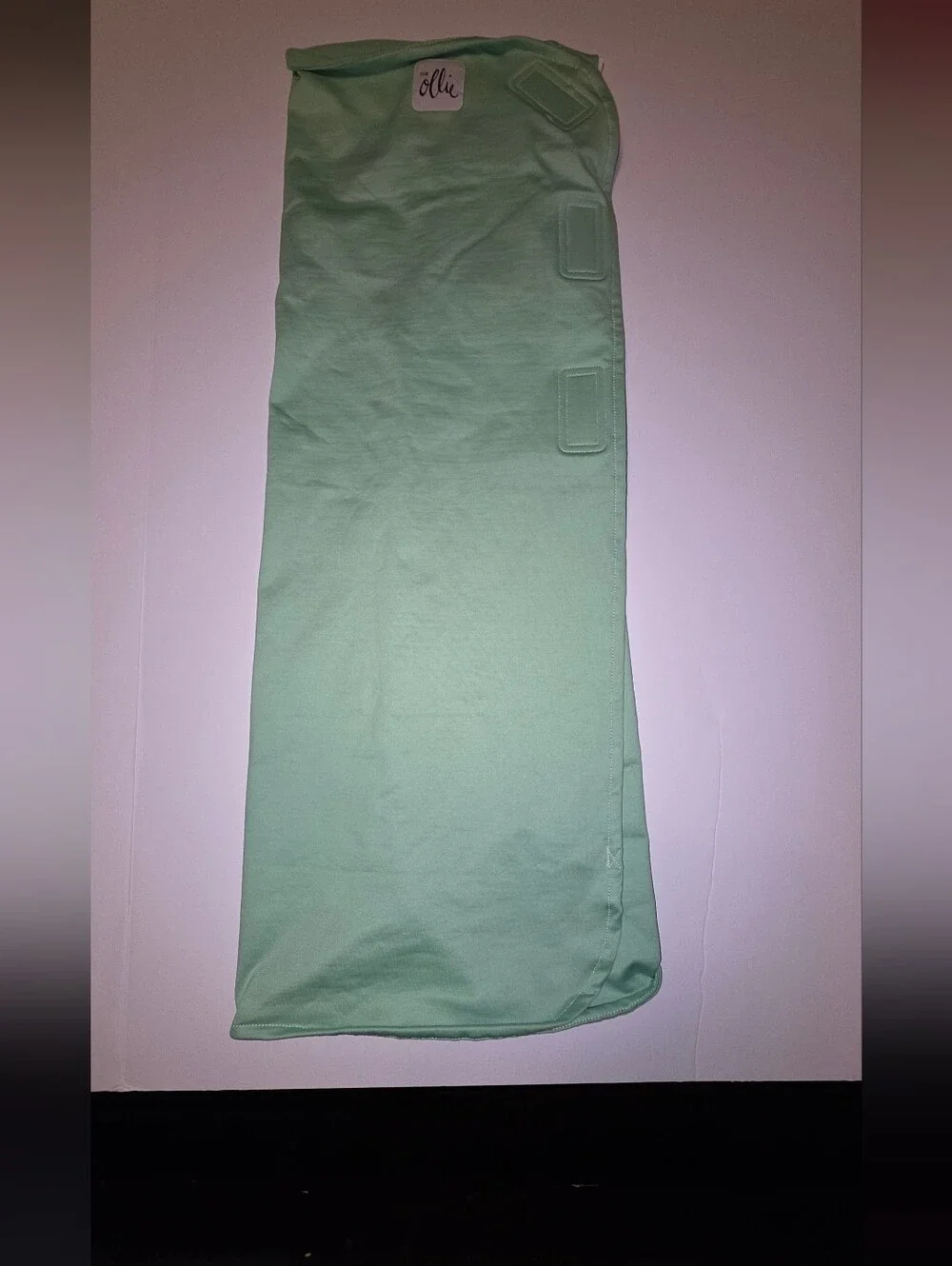 Ollie Mint Green Baby Sleep Sack - Secure Swaddle Sack